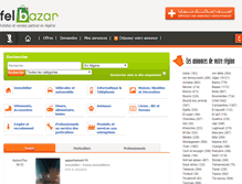 Tablet Screenshot of felbazar.com